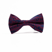 men's jacquard bow tie, view 3 - MRSLM