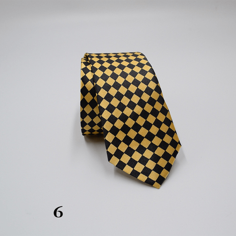 casual narrow necktie, view 3 - MRSLM