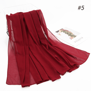 women's chiffon hijab headscarf, view 10 - MRSLM
