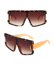 Oversized one-piece sunglasses, view 4 - MRSLM