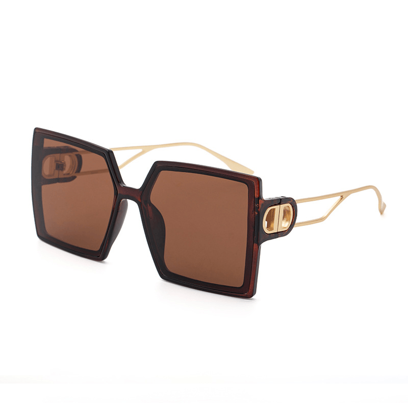 Square big-frame sunglasses, view 4 - MRSLM