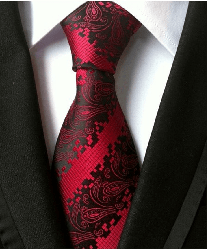 Men S Tie 8Cm Business Gentleman British Formal Wear - MRSLM