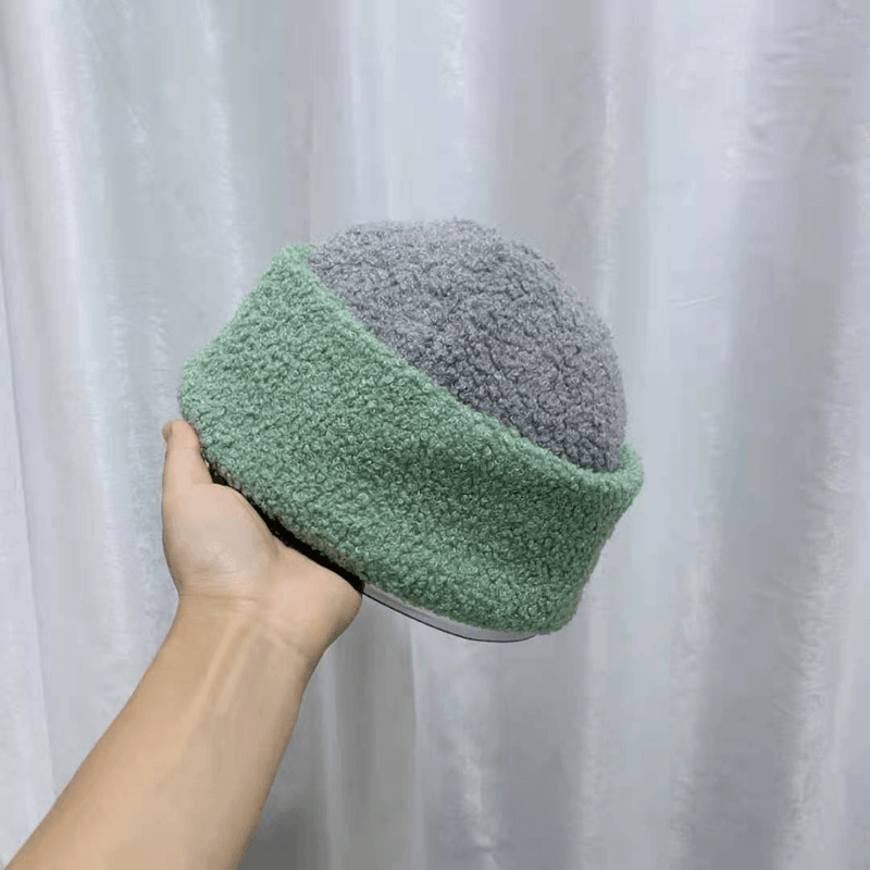 lamb wool dome hat, view 4 - MRSLM