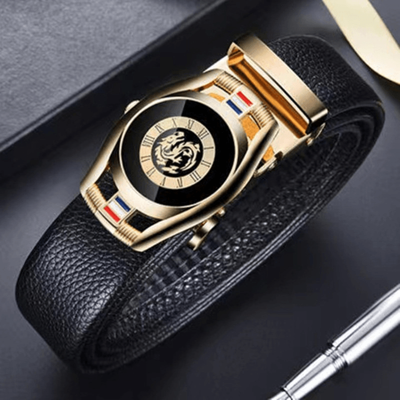 men's automatic buckle belt, view 2 - MRSLM