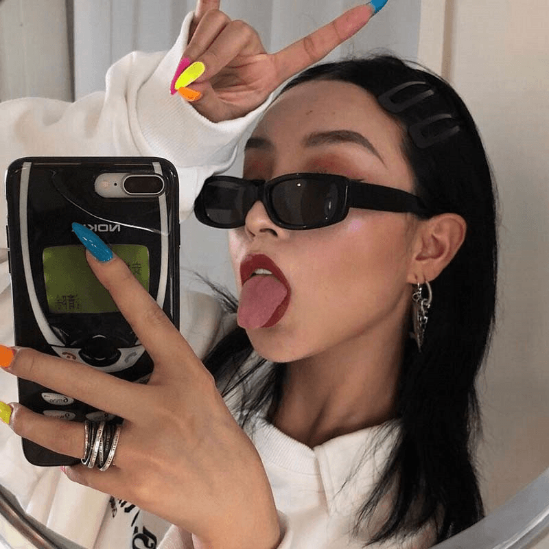 slim retro fashion glasses, view 13 - MRSLM