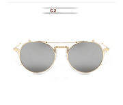Women's round mirror sunglasses, view 13 - MRSLM