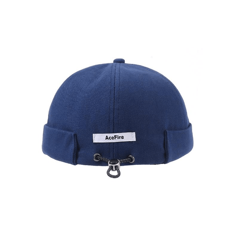 Creative letters drawstring flat cap, view 3 - MRSLM