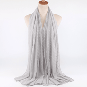 thick chiffon long scarf, view 9 - MRSLM