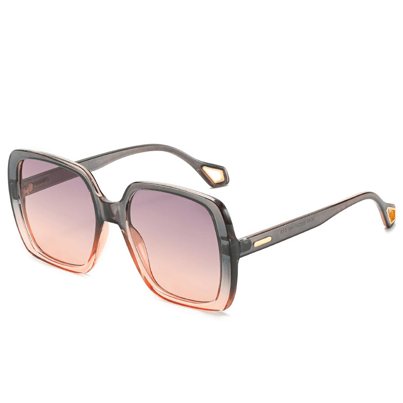 Women's retro square sunglasses, view 6 - MRSLM