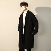 Men's mid-length woolen coat - MRSLM