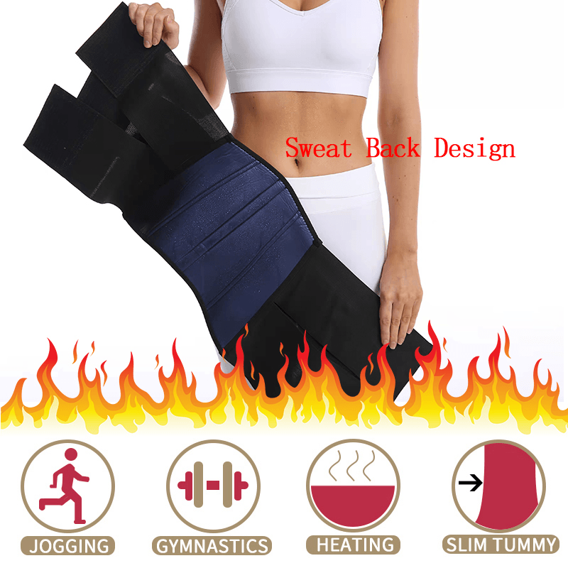 women's adjustable elastic wrap waist belt, view 5 - MRSLM