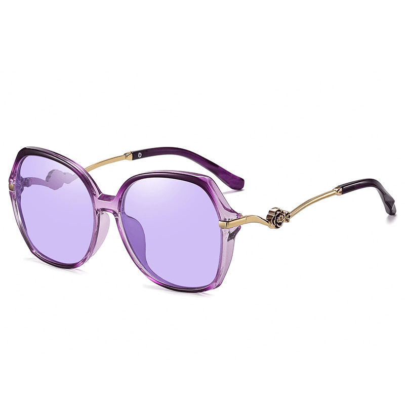 polarized round mirror sunglasses, view 4 - MRSLM
