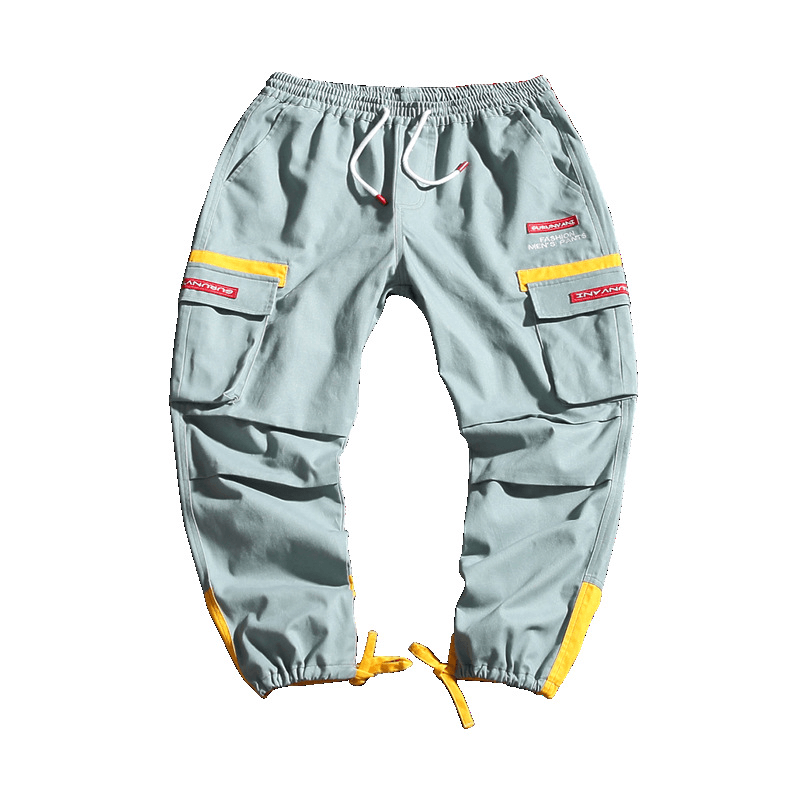 korean style loose men's overalls, view 5 - MRSLM