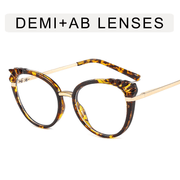 crystal TR90 butterfly glasses frame, view 4 - MRSLM