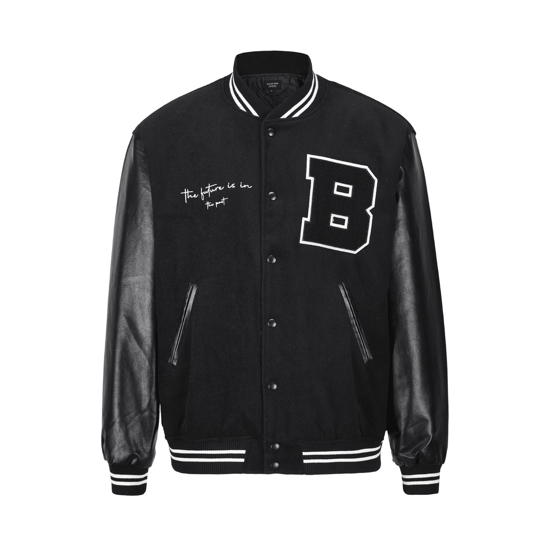 Letter Embroidery Baseball Uniform Street Hip-Hop Jacket