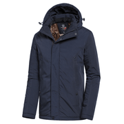 Casual Long Thick Fleece Hooded Waterpro - MRSLM