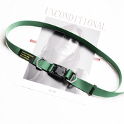magnetic buckle canvas belt, view 2 - MRSLM