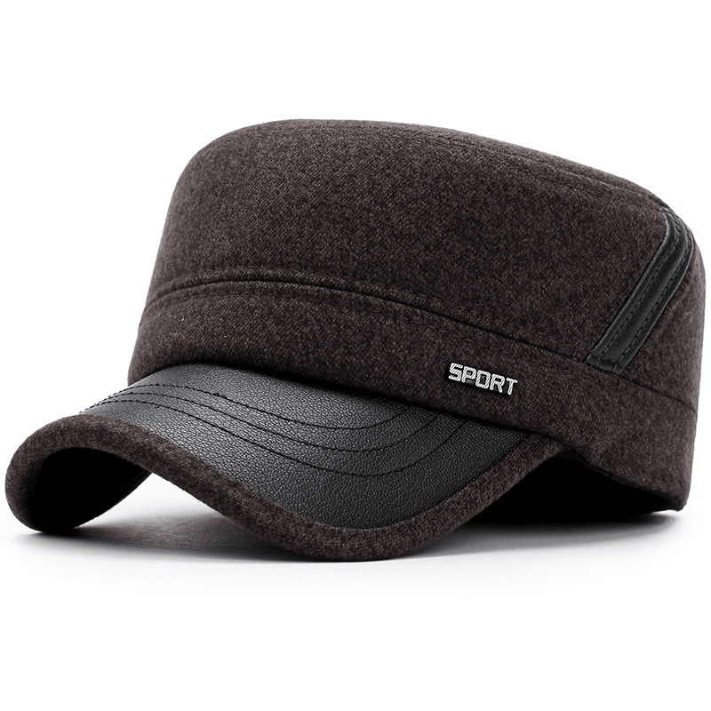 Winter Flat Hat Men