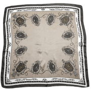 women's small square floral scarf, view 7 - MRSLM