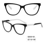 Vintage black plate glasses - MRSLM