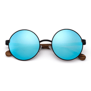Metal retro polarized sunglasses, view 2 - MRSLM