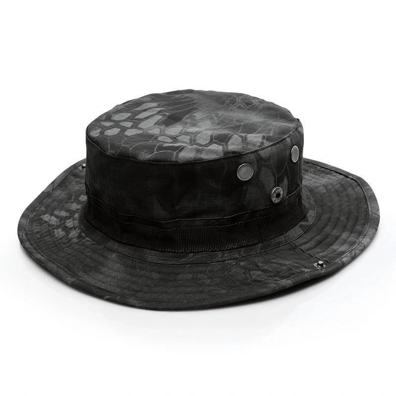 camouflage wide-brim hat, view 8 - MRSLM