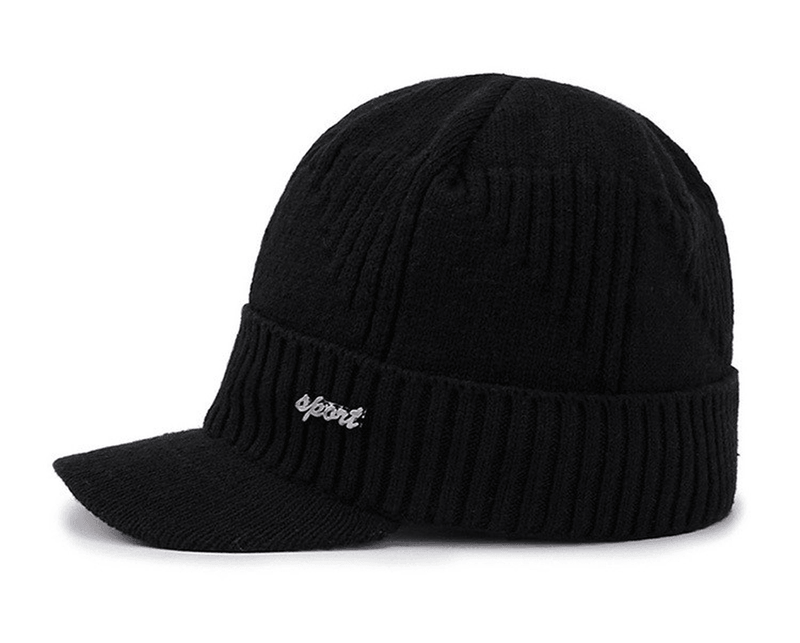 men's thick wool knitted hat, view 8 - MRSLM