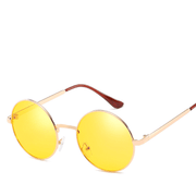 Retro flat lens glasses, view 5 - MRSLM