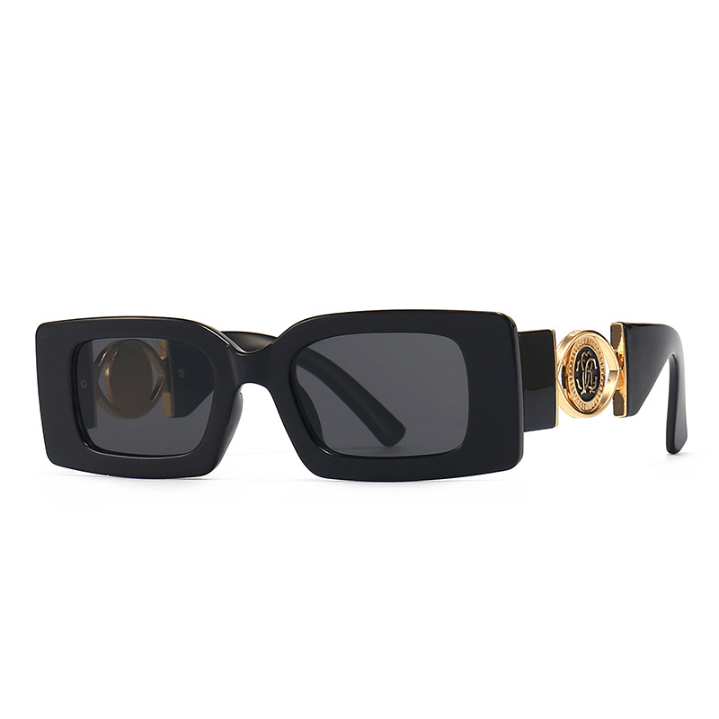 women's small square polarized sunglasses, view 7 - MRSLM