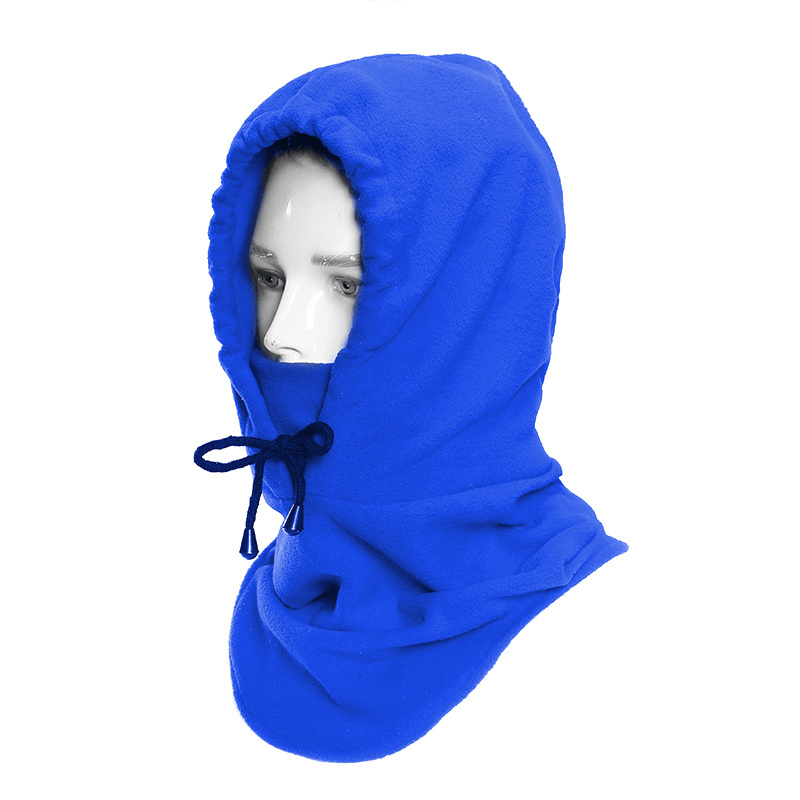 polar fleece cycling hood, view 8 - MRSLM