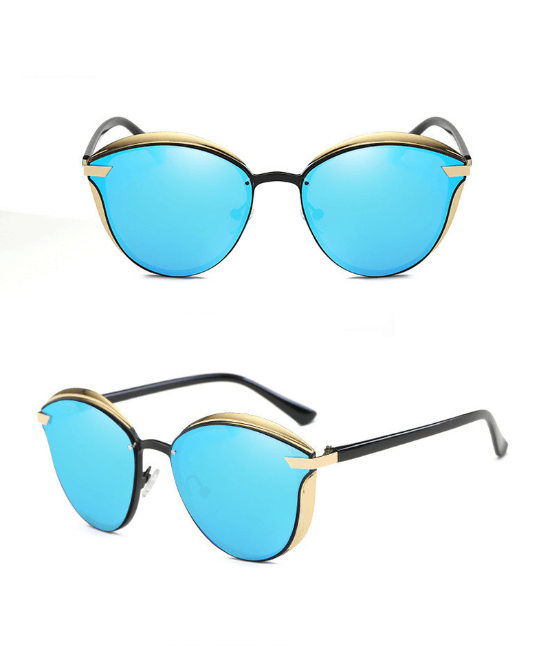 retro round polarized sunglasses, view 5 - MRSLM