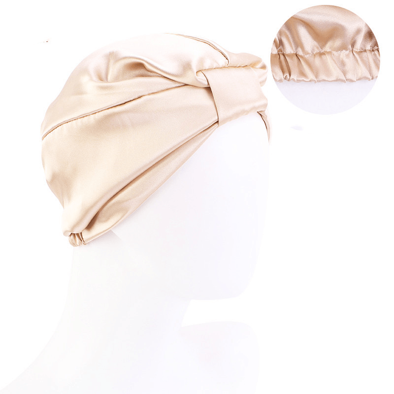 contrast knotted bandana hat, view 6 - MRSLM