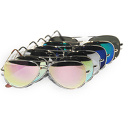 Reflective color film sunglasses, view 5 - MRSLM
