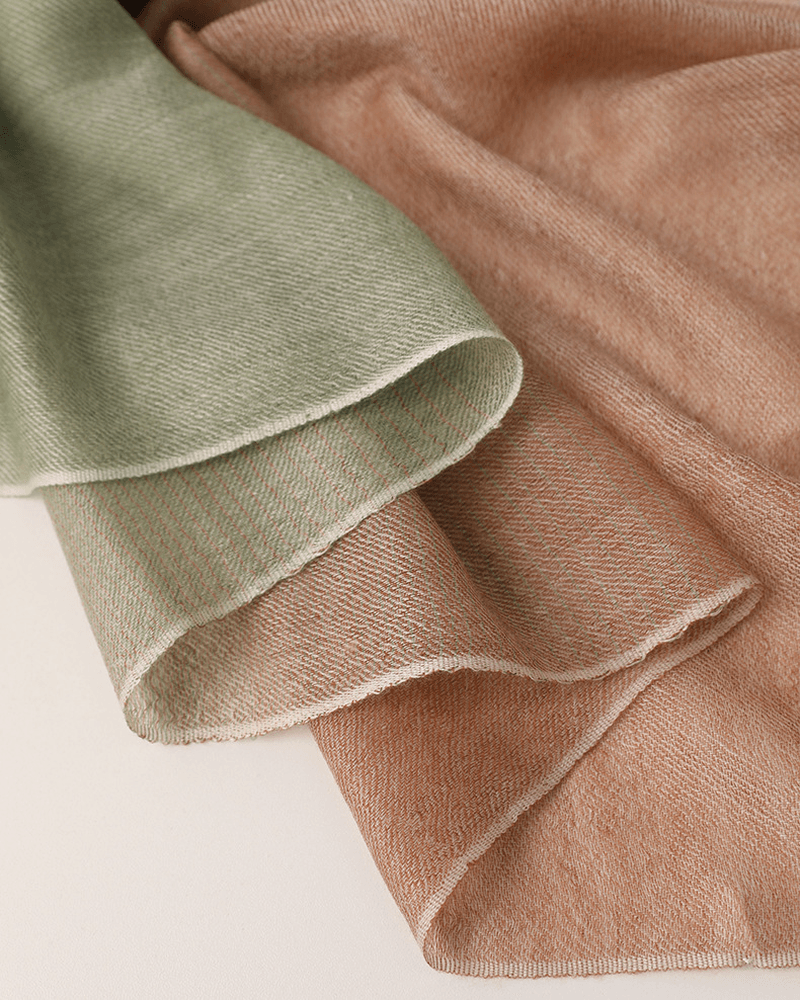 Gradient color matching long shawl, view 6 - MRSLM