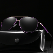 Women's colorful metal frame sunglasses, view 4 - MRSLM