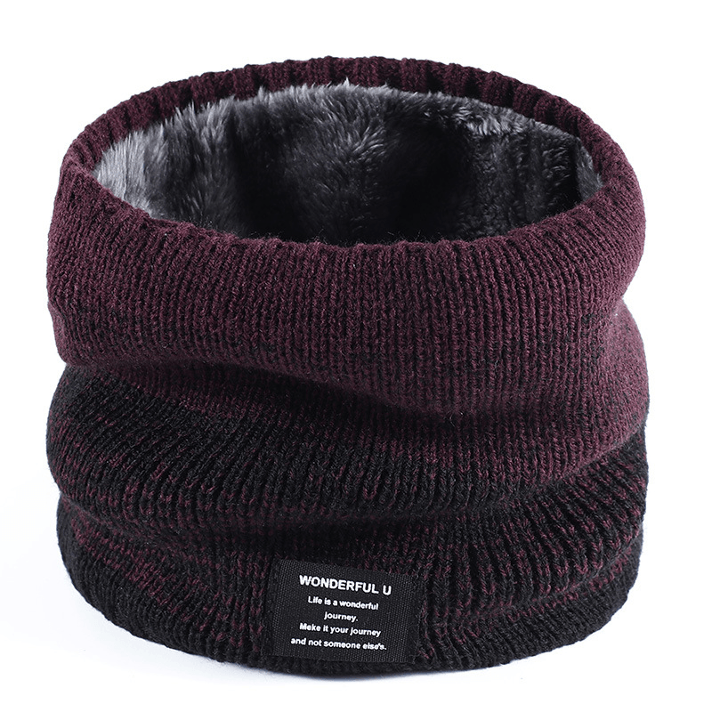 cotton gradient neck collar, view 4 - MRSLM