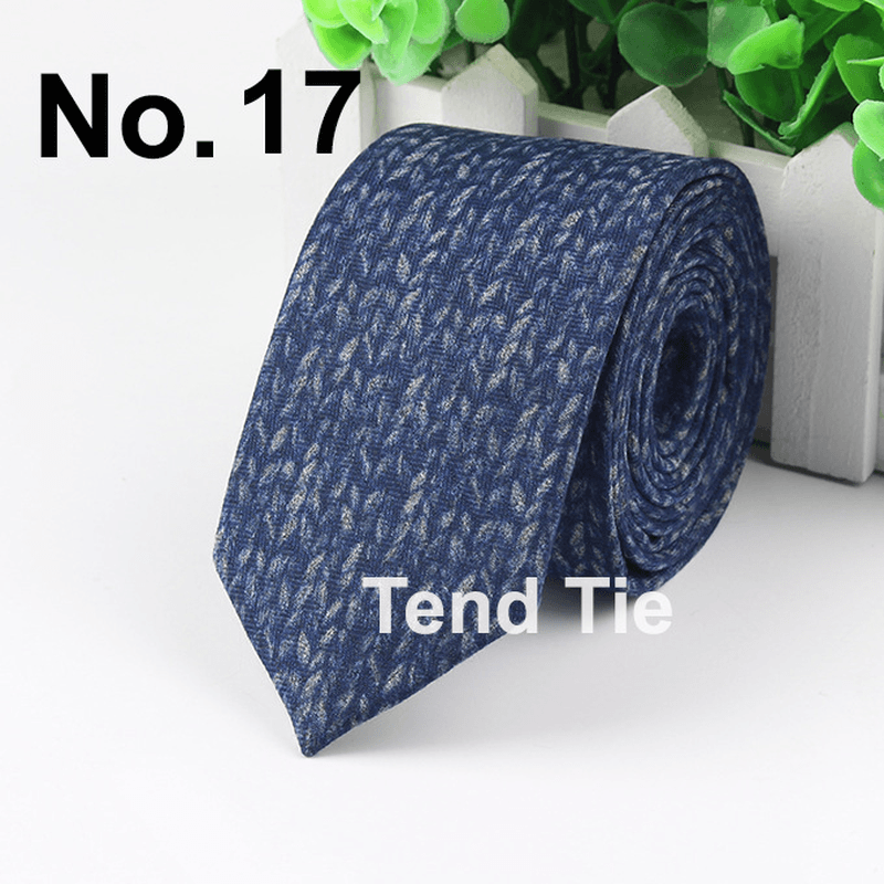 men's ultra-narrow wool tie, view 18 - MRSLM