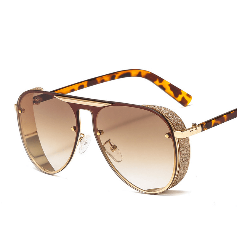 one-piece color sunglasses, view 3 - MRSLM