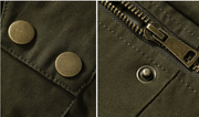 men's military-style mid-length jacket, view 6 - MRSLM