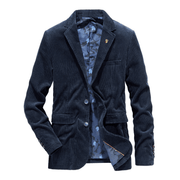 casual plain lapel blazer, view 3 - MRSLM