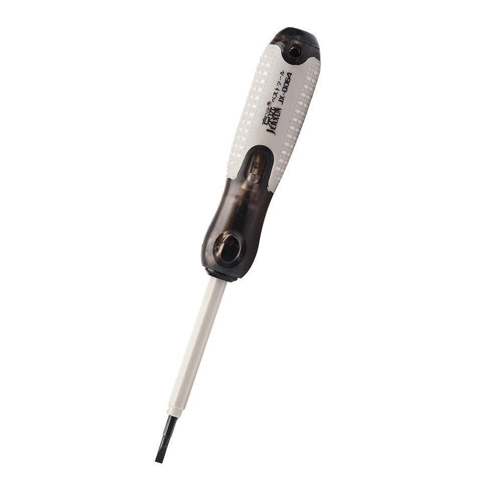 JERXUN 100-500V 3Mm Multi-Function Test Pencil CR-V Electroprobe Phillips Slotted Screwdriver - MRSLM
