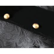 Men's black jacquard retro uniform jacket, view 2 - MRSLM