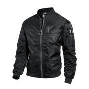 men's MA1 pilot baseball jacket, view 4 - MRSLM