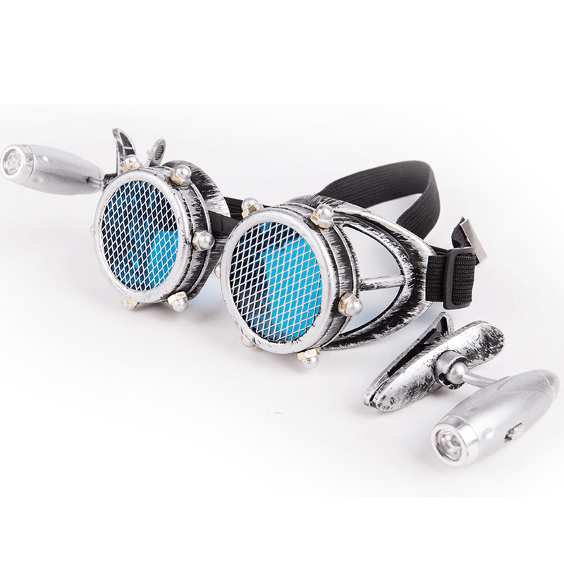 steampunk led light glasses, view 7 - MRSLM