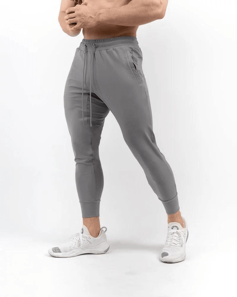 men's slim-fit cropped leg pants, view 4 - MRSLM