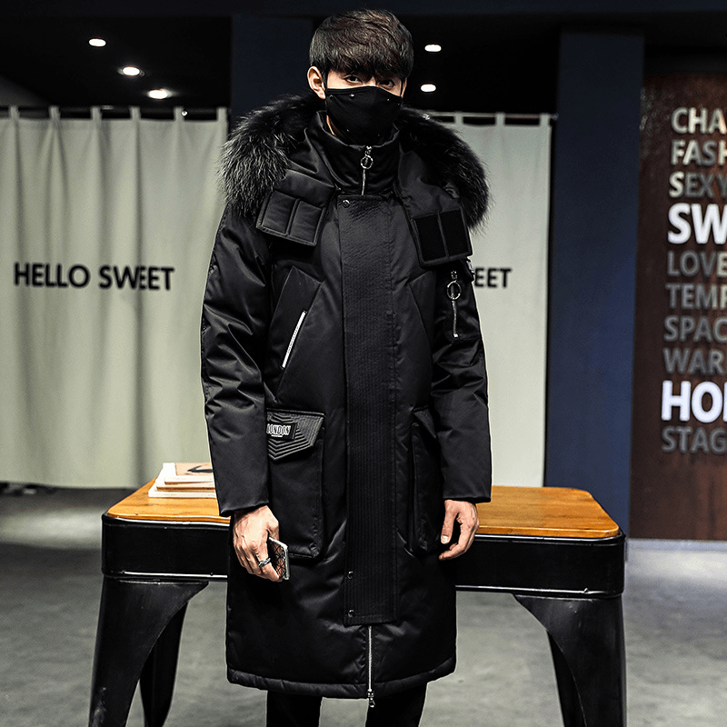 men's hooded parka jacket - MRSLM