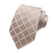 jacquard check tie - MRSLM
