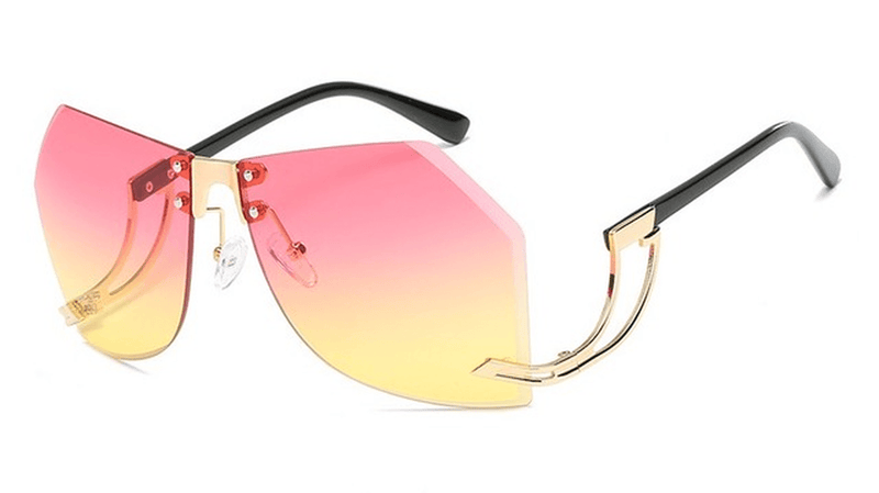 Women's round polarized sunglasses, view 5 - MRSLM