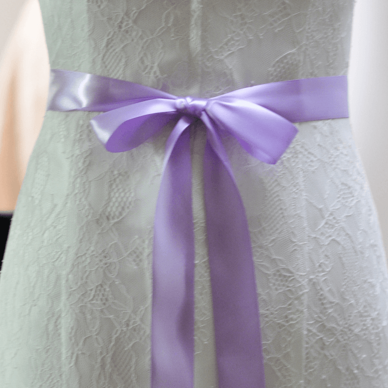 rhinestone bridal belt with bow, view 4 - MRSLM