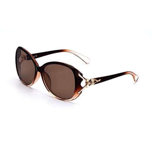 women's large polarized crystal lens sunglasses - MRSLM